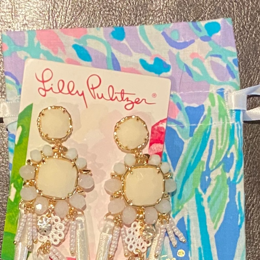 COPY - Lilly Pulitzer white Floral Jewelry